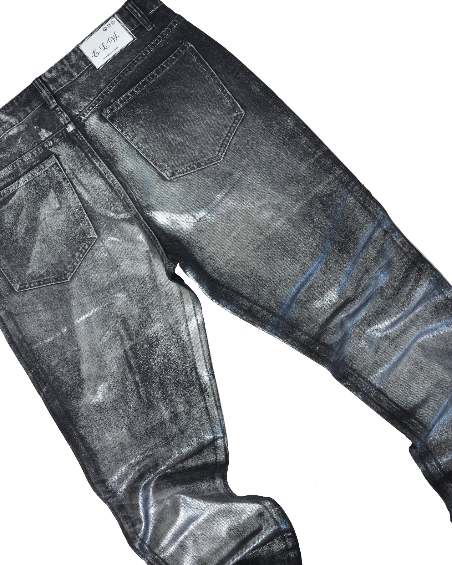 PETROLEUM OIL-SLICK SLIM FIT DENIM