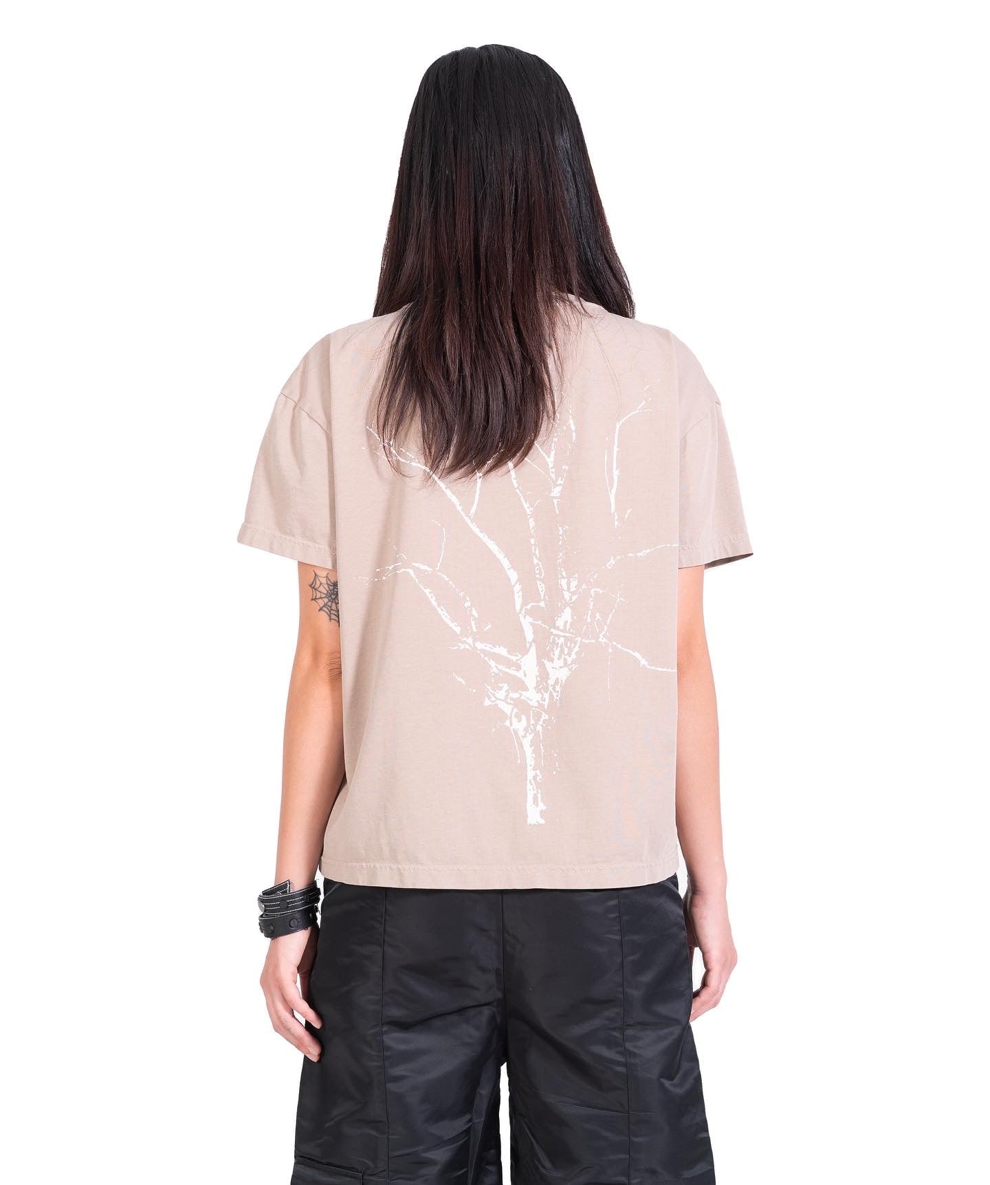 LIGHT BROWN ETERNAL TREE TEE