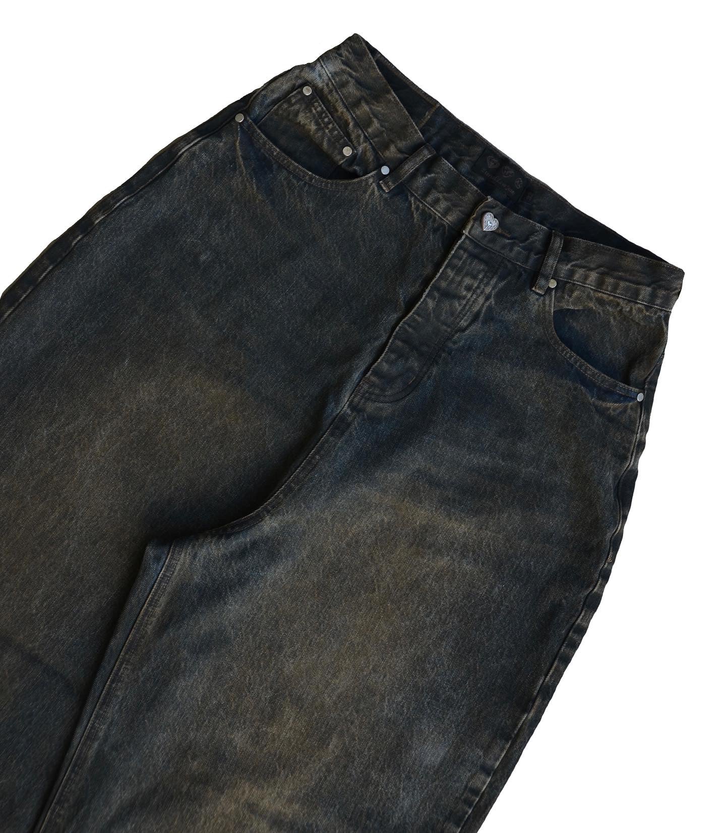 MUD WASH BAGGY DENIM (PRE ORDER)