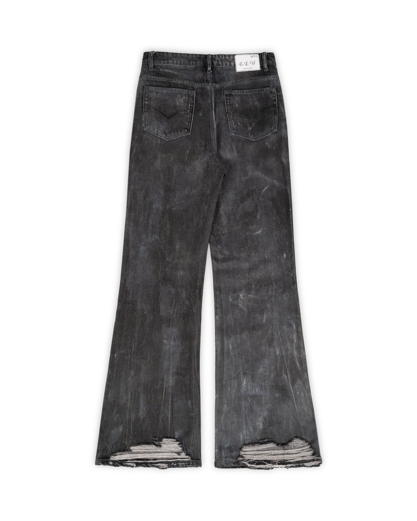 STORM FLARED WAX DENIM (PRE ORDER)