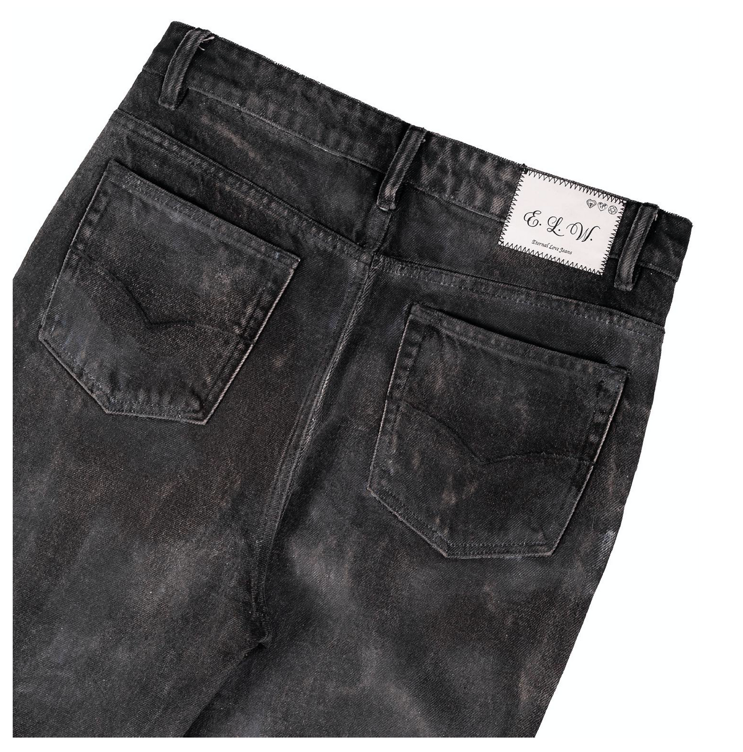 STORM FLARED WAX DENIM (PRE ORDER)
