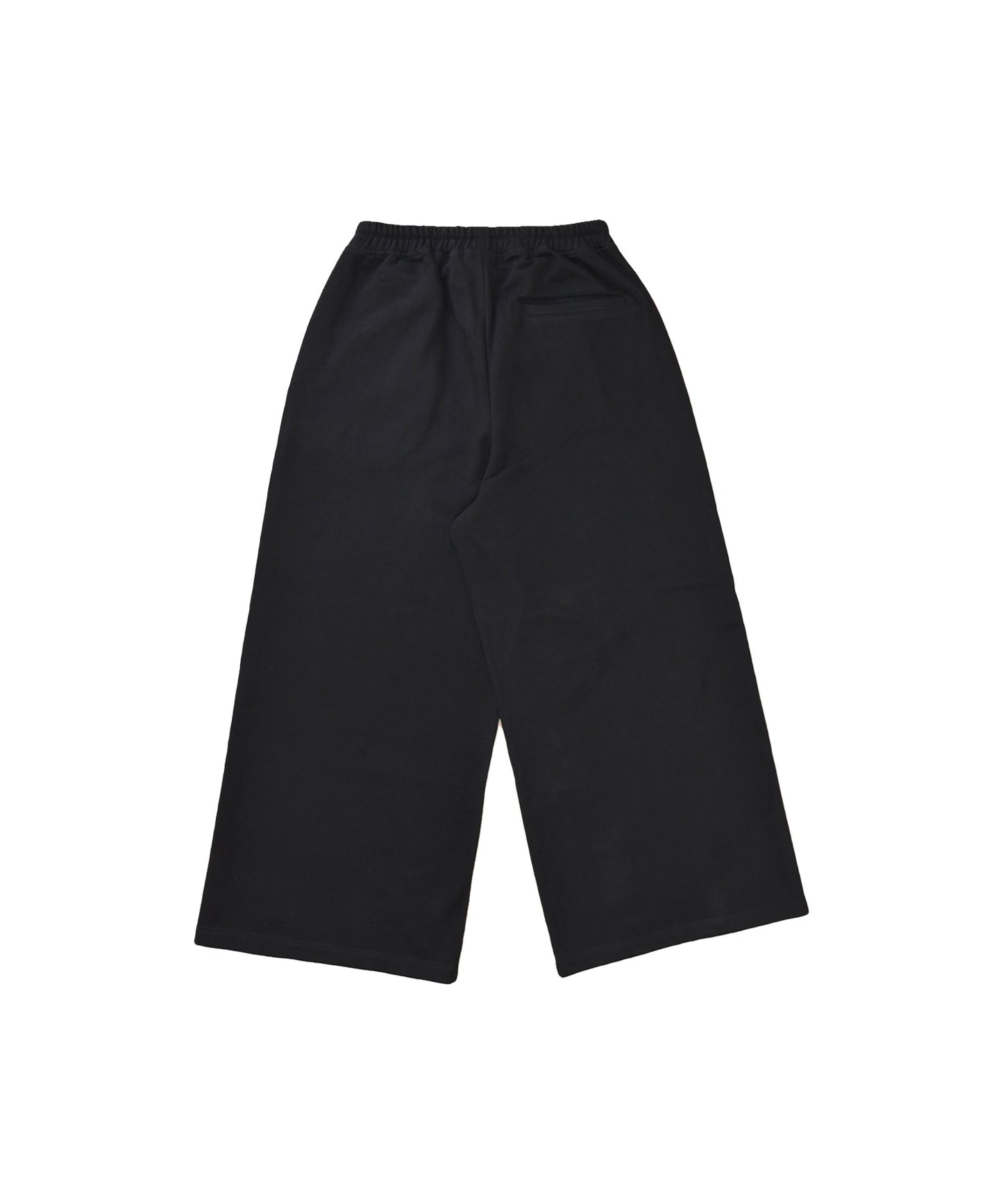 BLACK BAGGY SWEATPANTS
