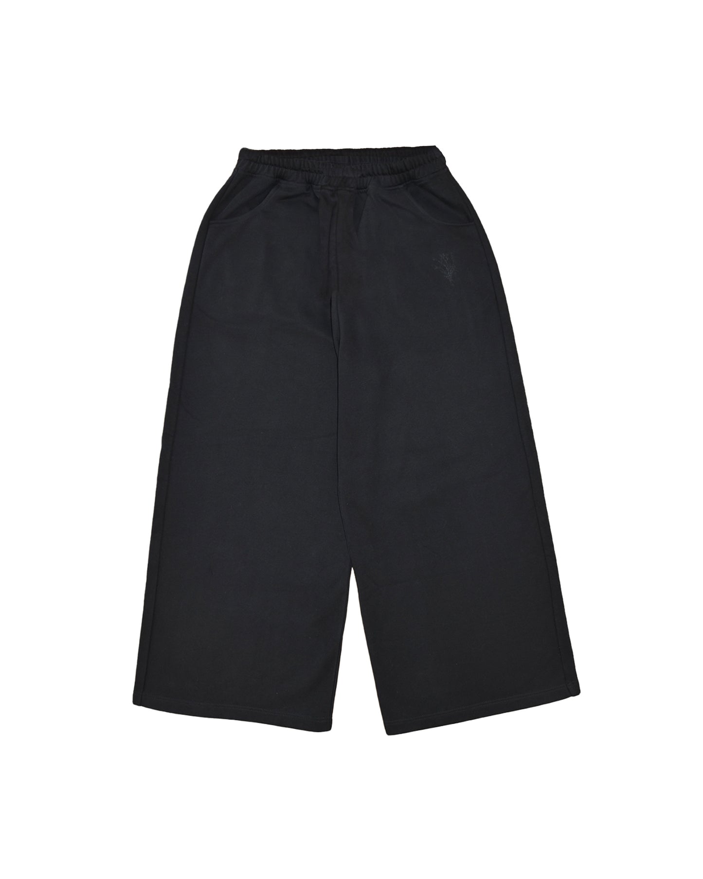 BLACK BAGGY SWEATPANTS