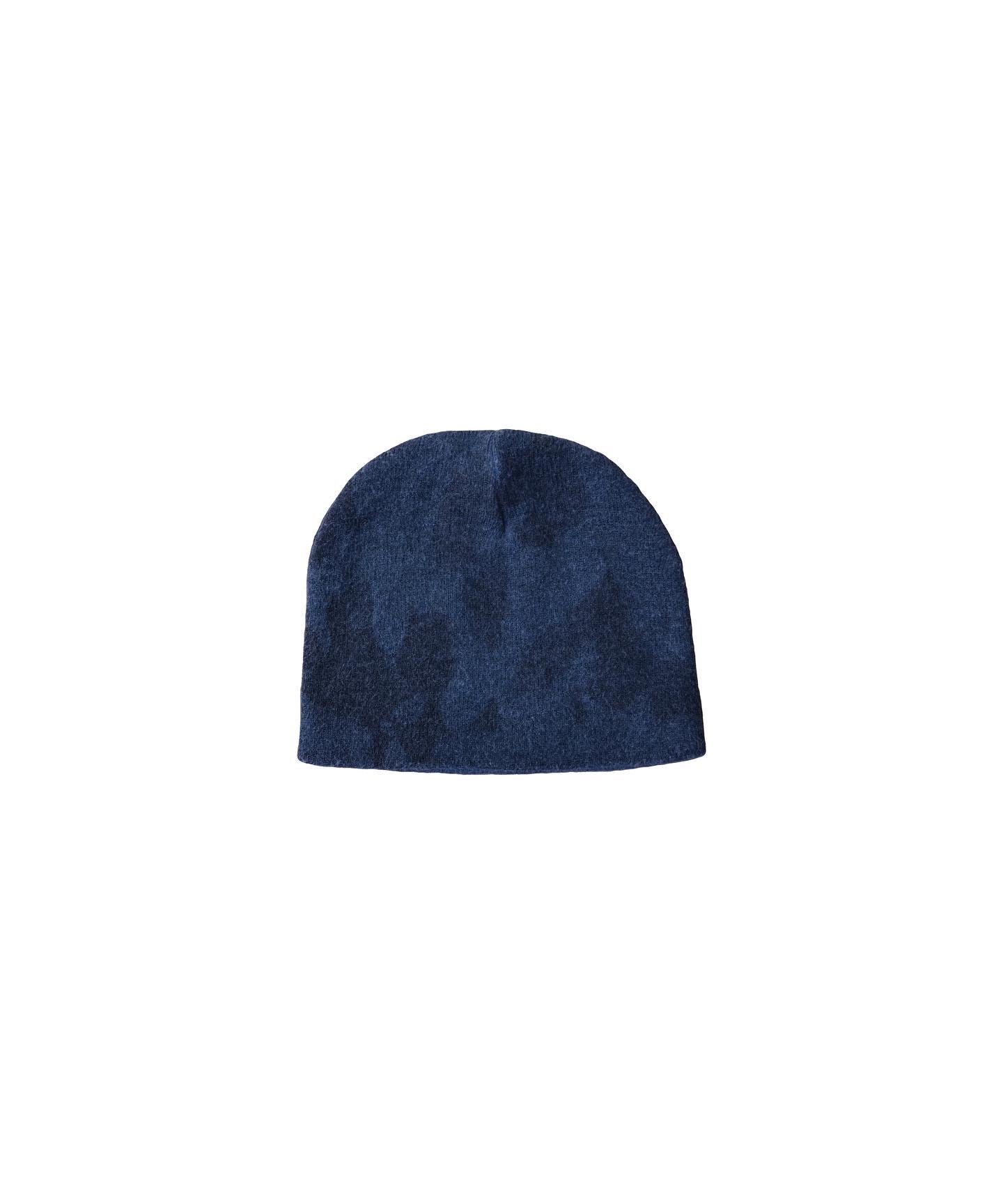 CHAMBRAY BLUE STAINED BEANIE